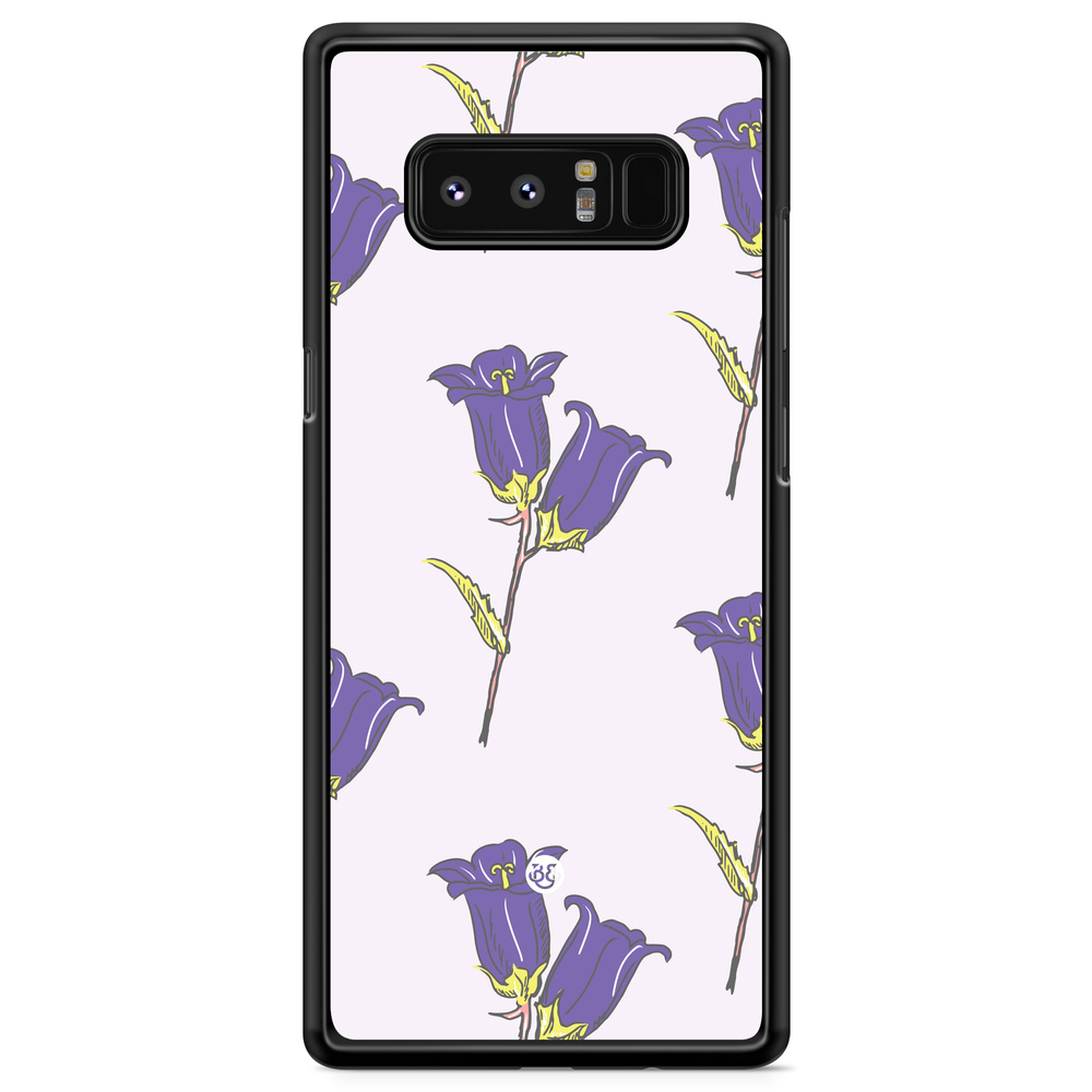 Samsung Galaxy Note 8 Case - Wild Purple Flowers