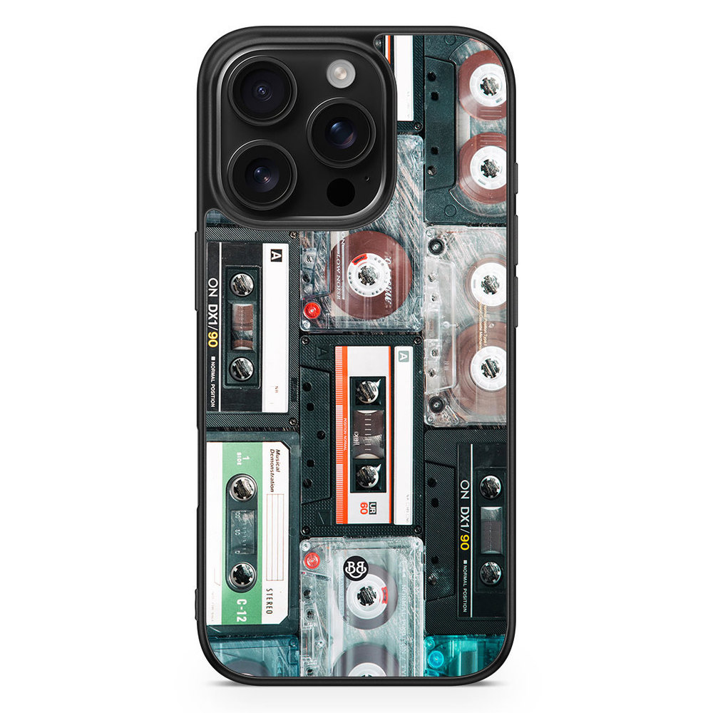 iPhone 16 Pro Case - Audio Cassette