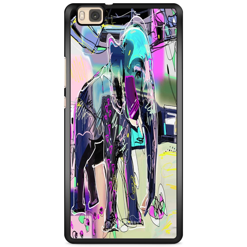 Huawei P8 Lite Case - Abstract Elephant