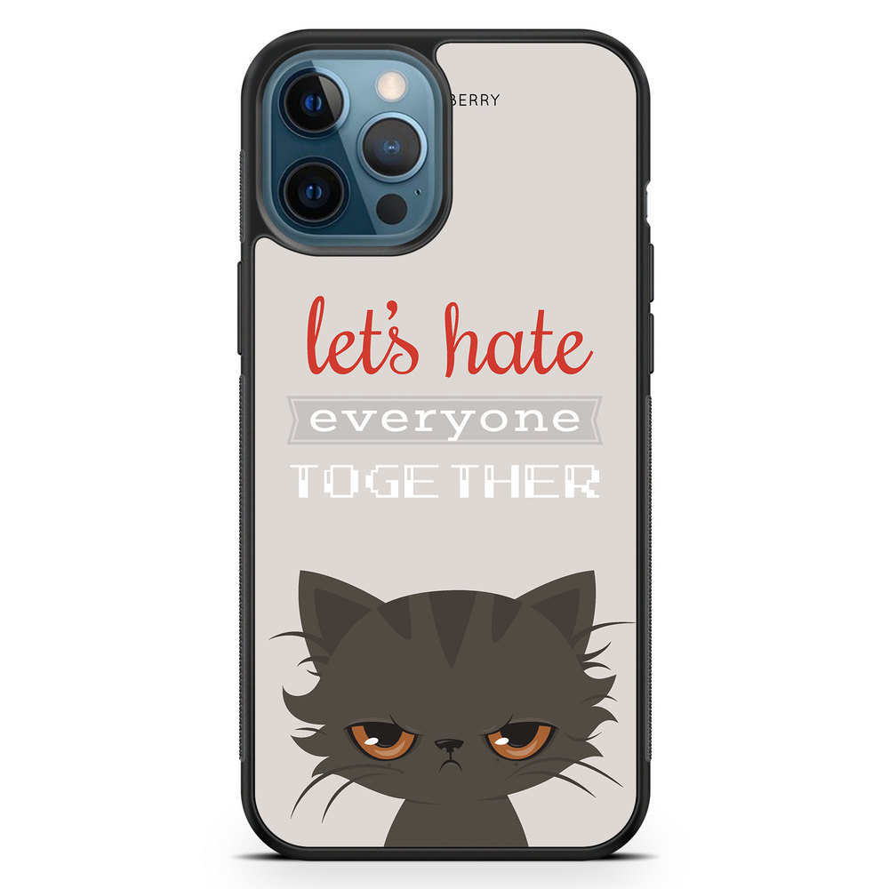 iPhone 12 Pro Case - Angry Cat