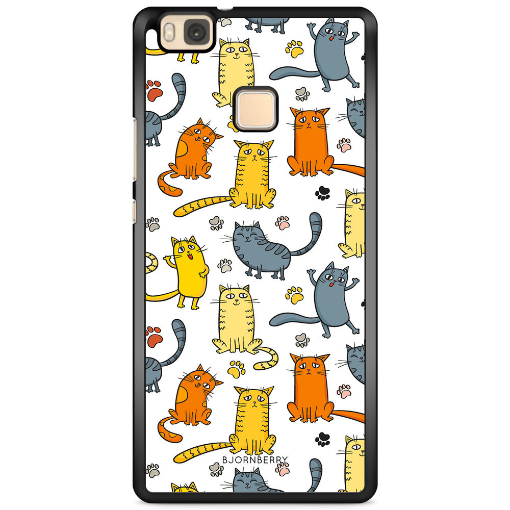 Huawei P9 Lite Case - Cat Pattern