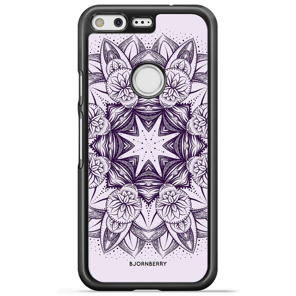 Google Pixel Case - Purple Mandala