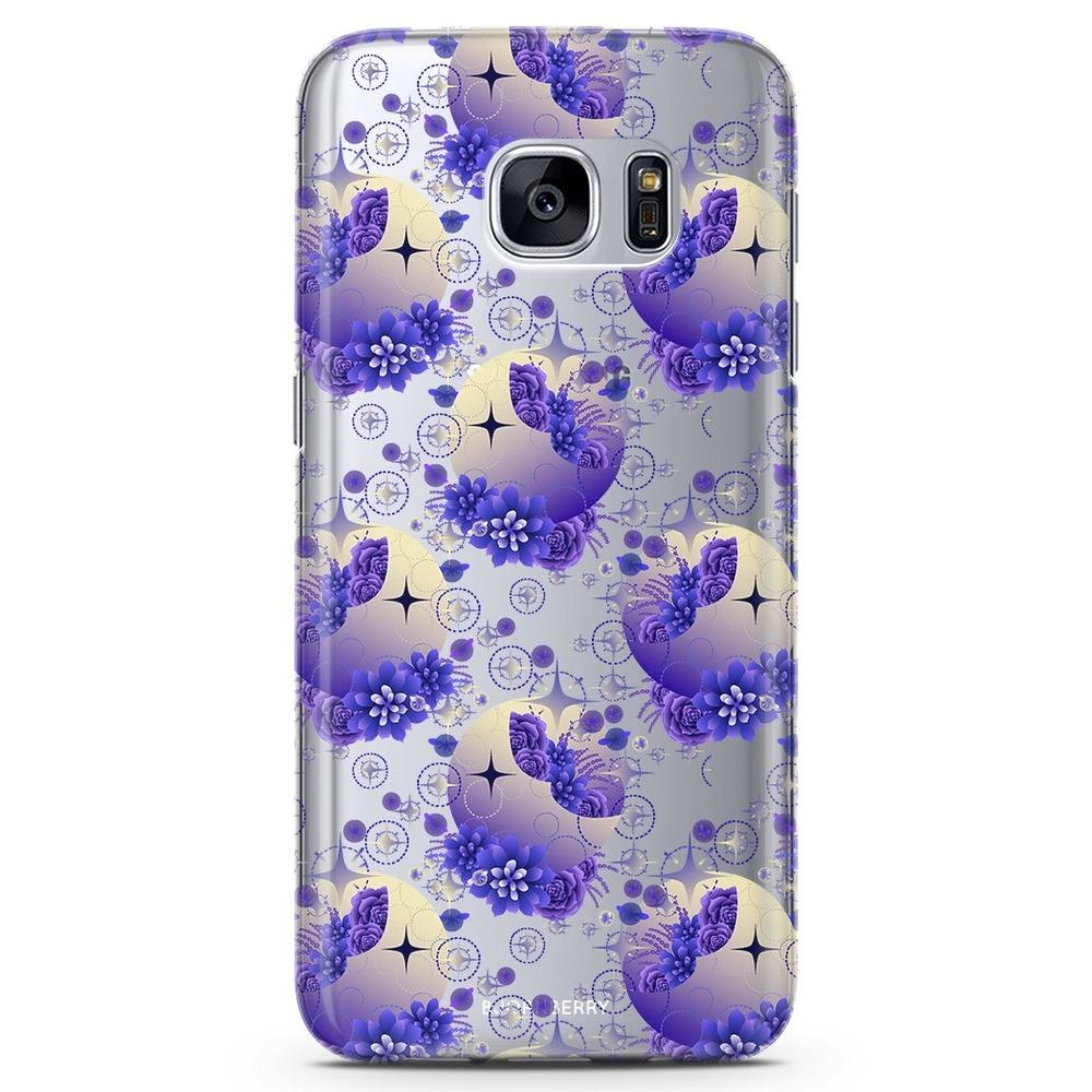 Samsung Galaxy S6 TPU Case - Moon parttern