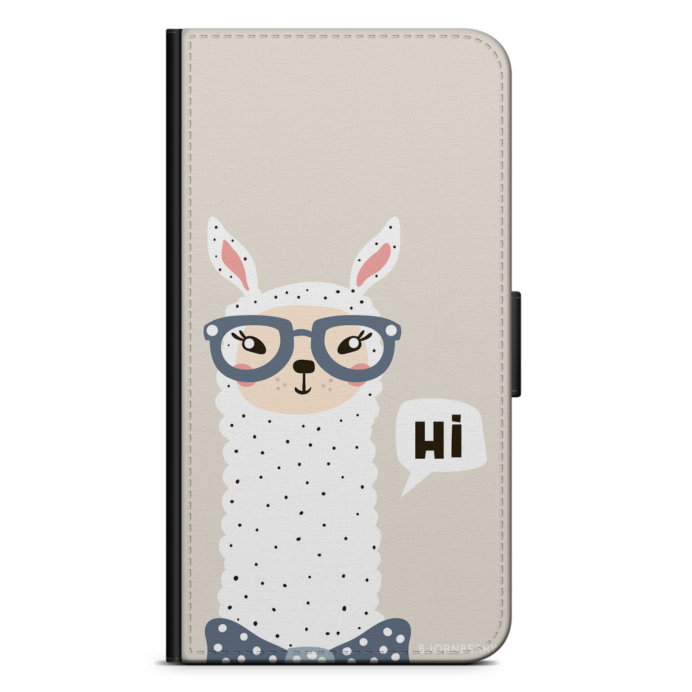Sony Xperia 5 Wallet Case - Cute Lama