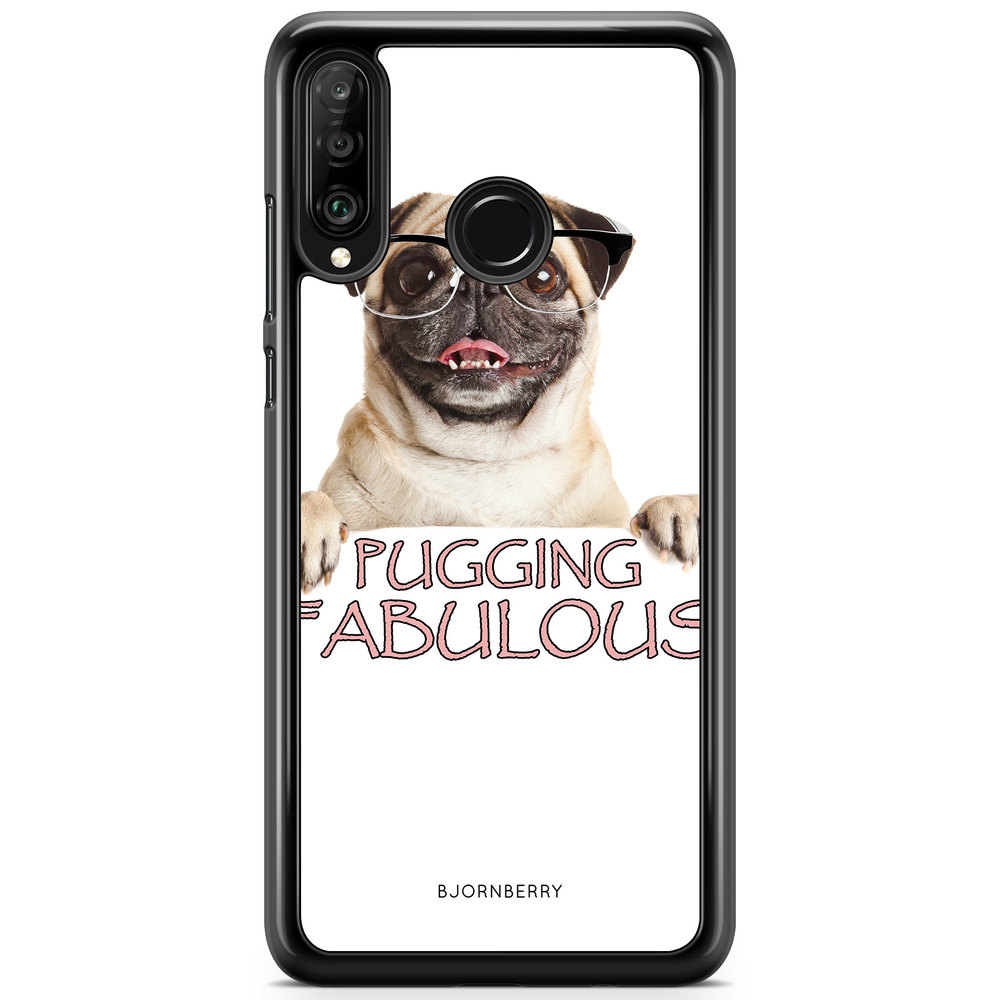 Huawei P30 Lite Skal - Pugging Fabulous | Mobilskal & Mobilfodral BJORNBERRY