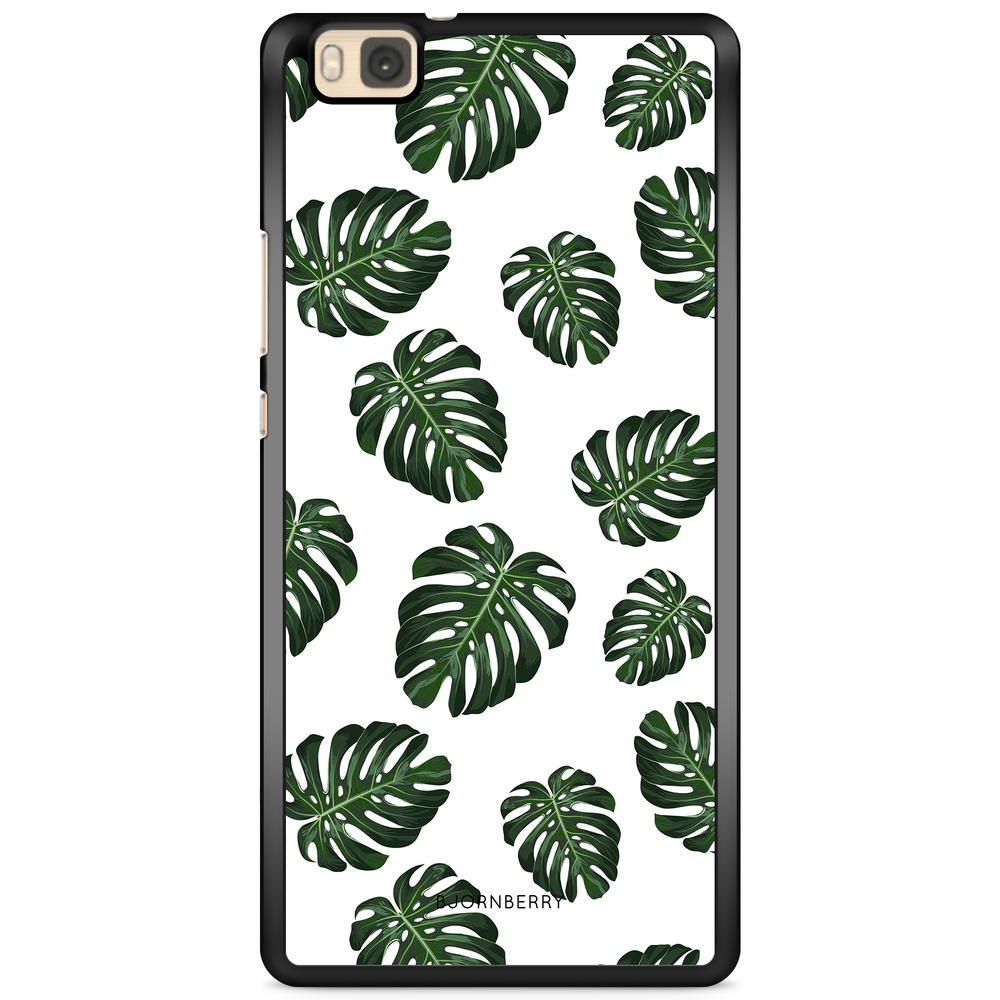 Huawei P8 Lite Case - Monstera Pattern