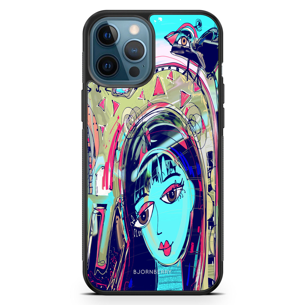 iPhone 12 Pro Case - Abstract Cat