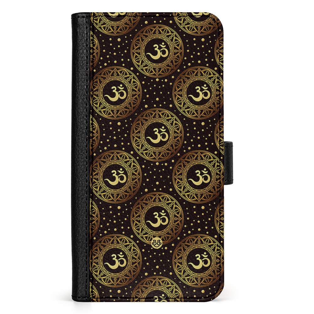 Samsung Galaxy A14 4G/5G Wallet Case - Om Pattern