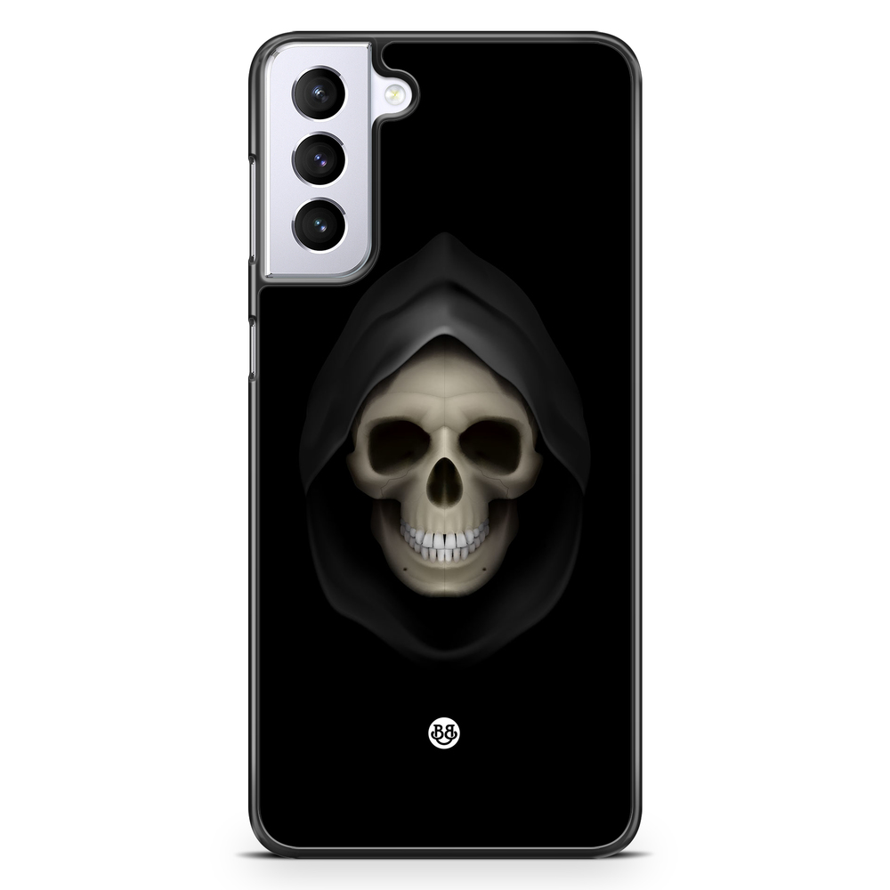 Samsung Galaxy S21 Plus Case - Svart Dödskalle