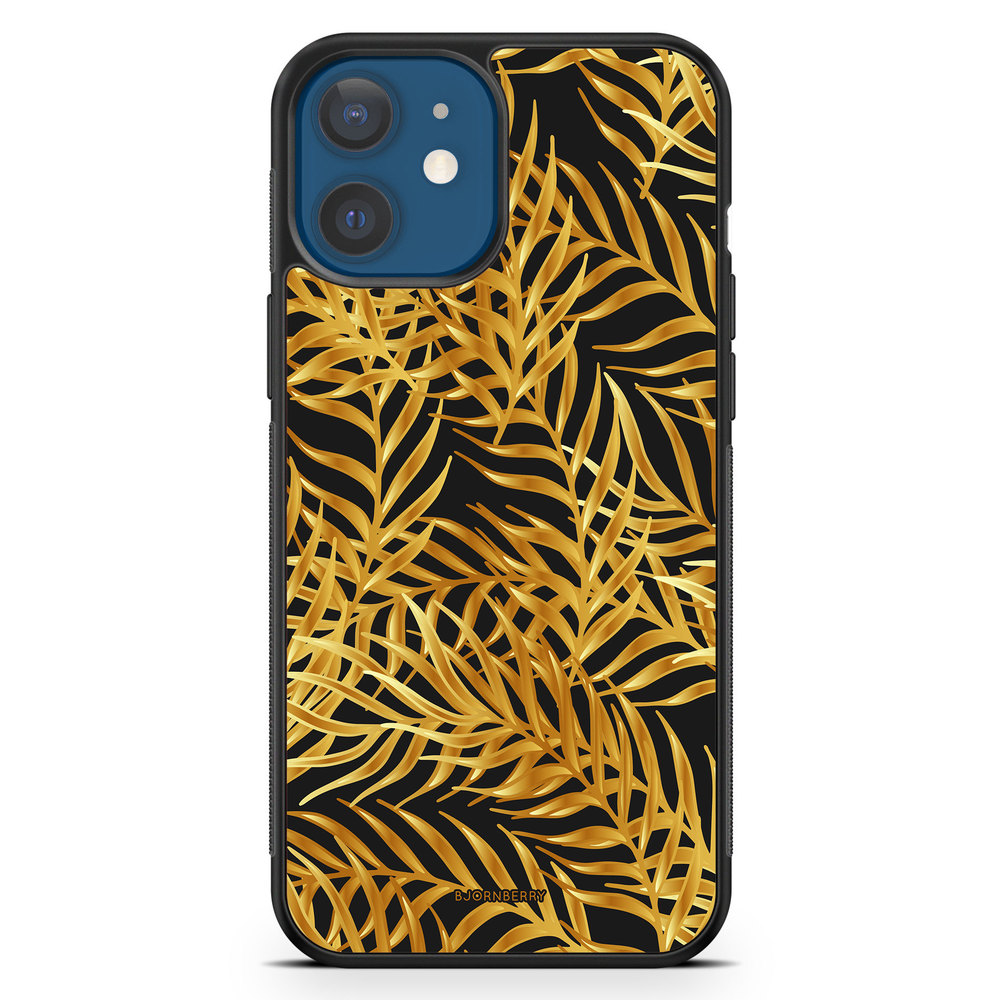 iPhone 12 Mini Case - Gold Palm