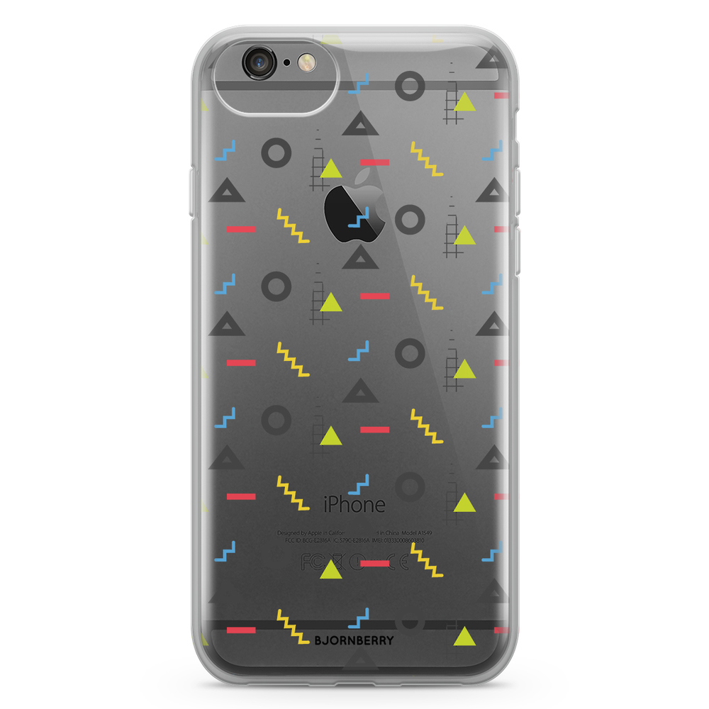 iPhone 6/6s Fashion Case - 80s Pattern