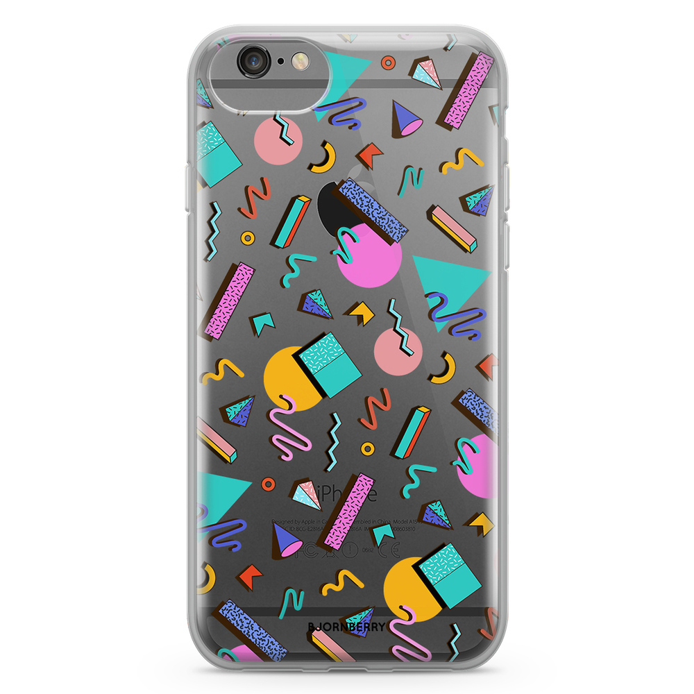 iPhone 6/6s Fashion Case - 80s Pattern