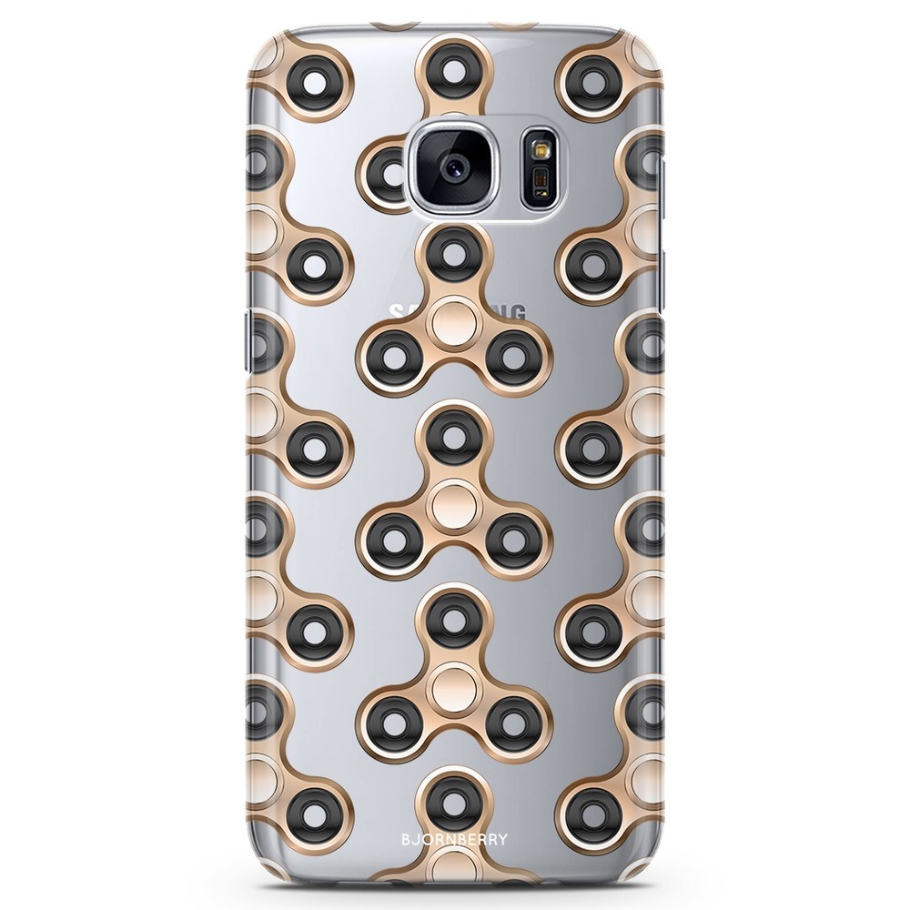Samsung Galaxy S6 TPU Case - Fidget Spinners
