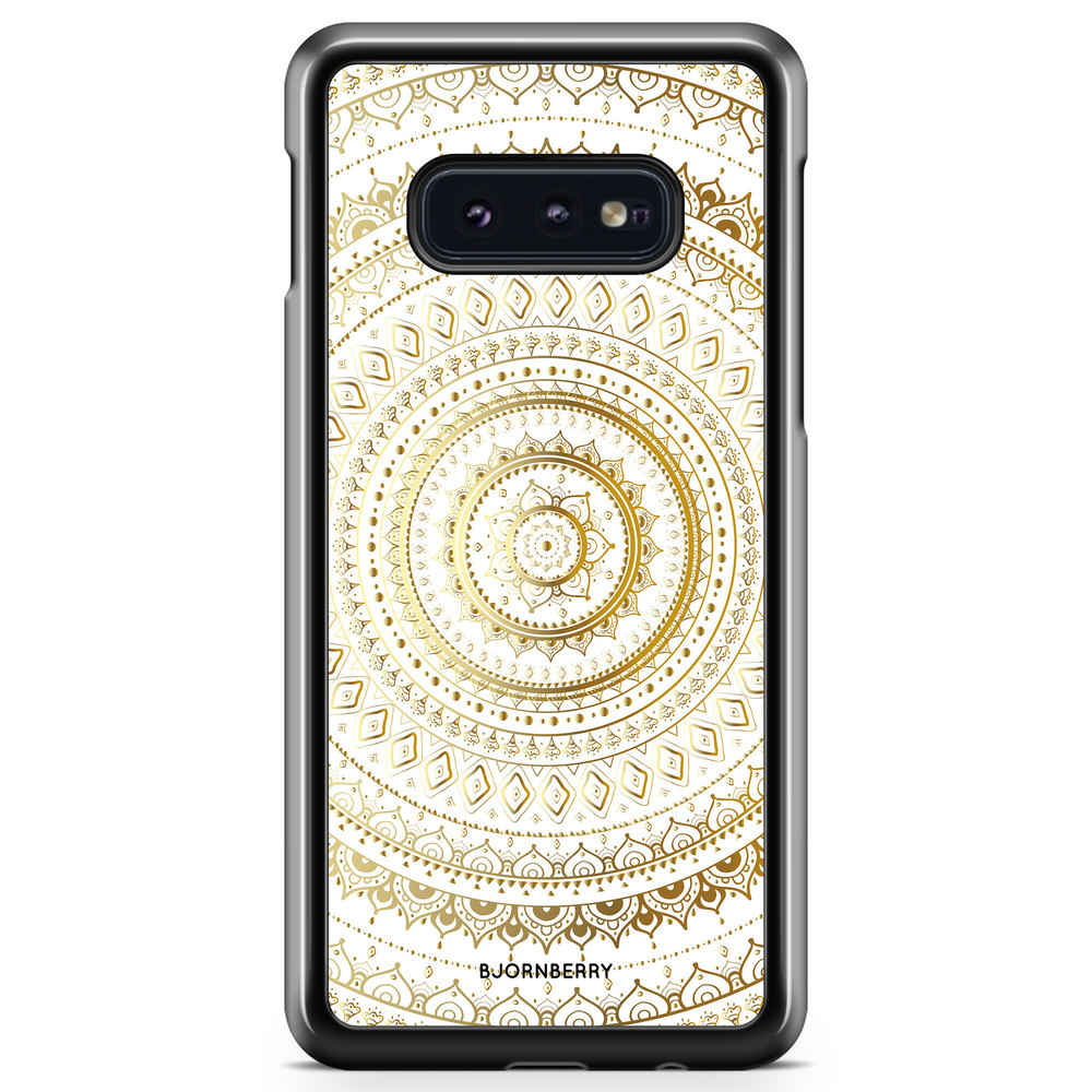 Samsung Galaxy S10e Case - Gold Mandala