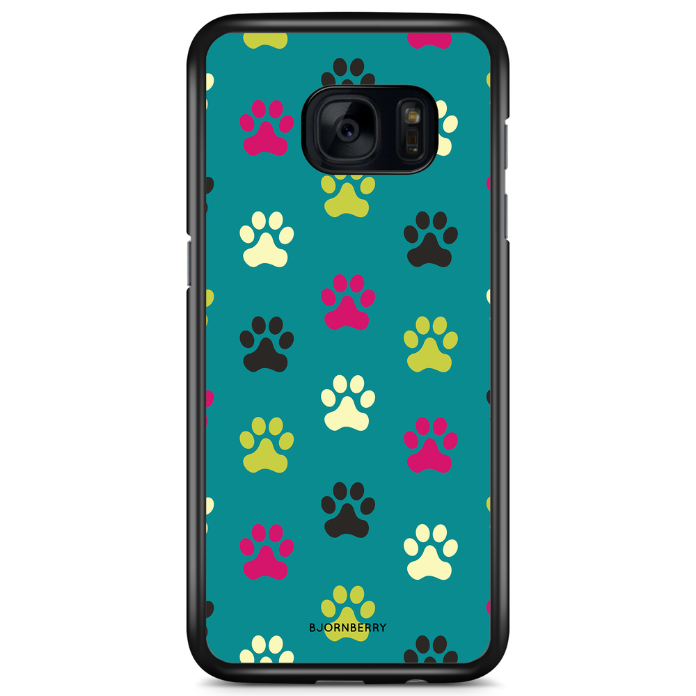 Samsung Galaxy S7 Edge Case - Dog Footprint