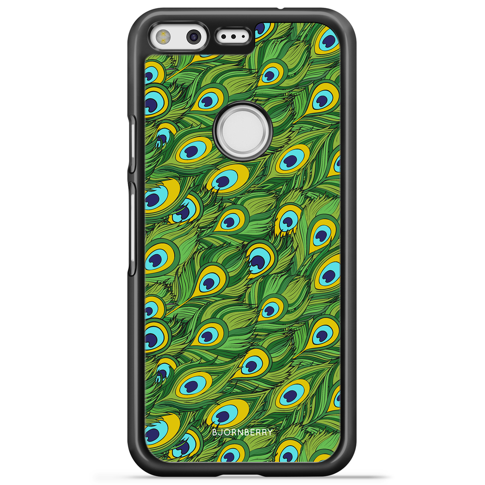 Google Pixel Case - Peacock Pattern