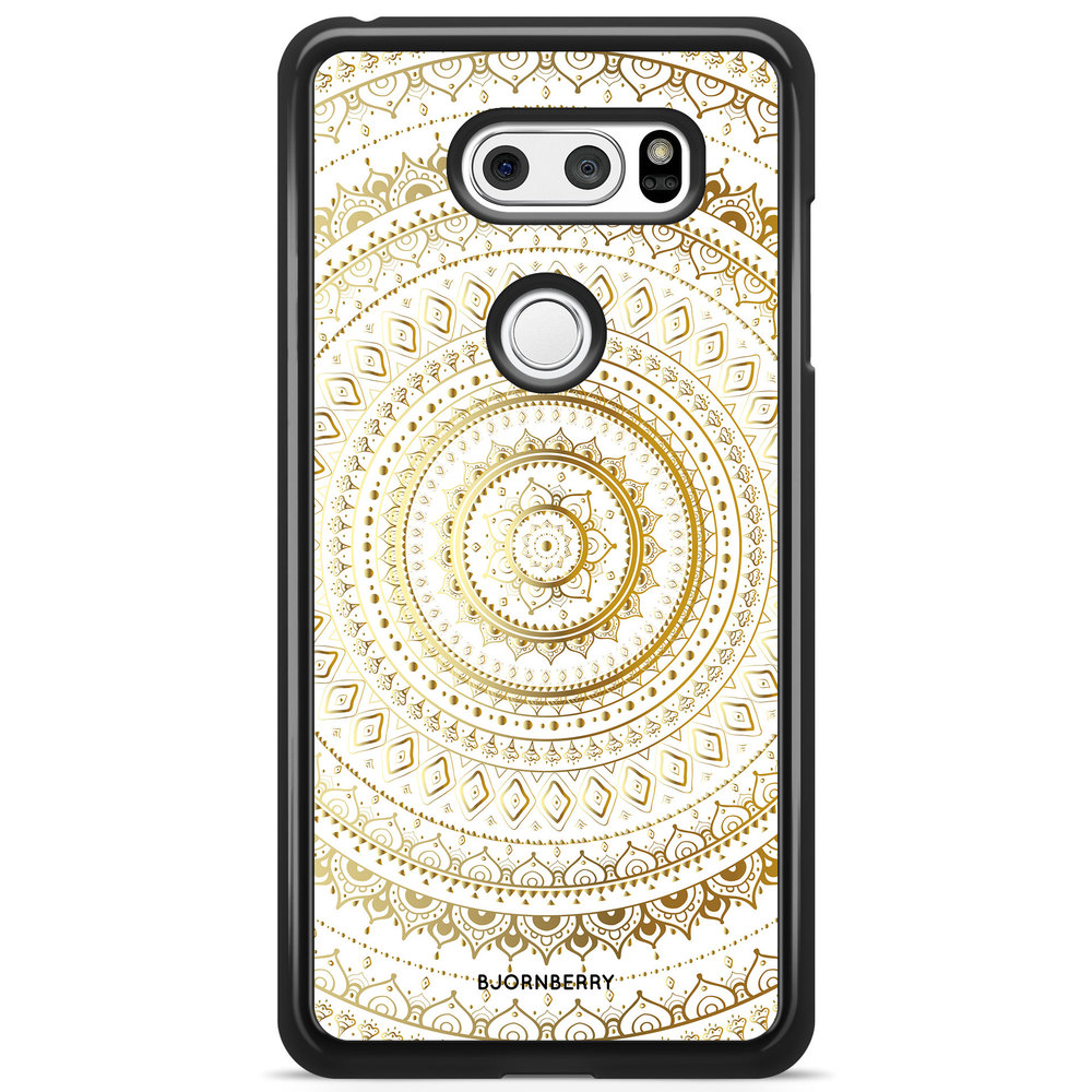 LG V30 Case - Gold Mandala