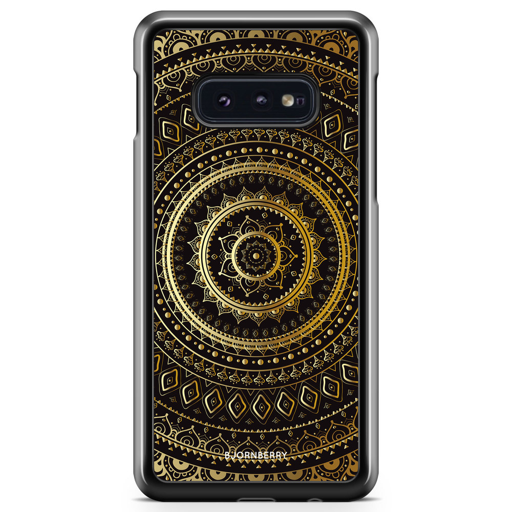 Samsung Galaxy S10e Case - Gold Mandala