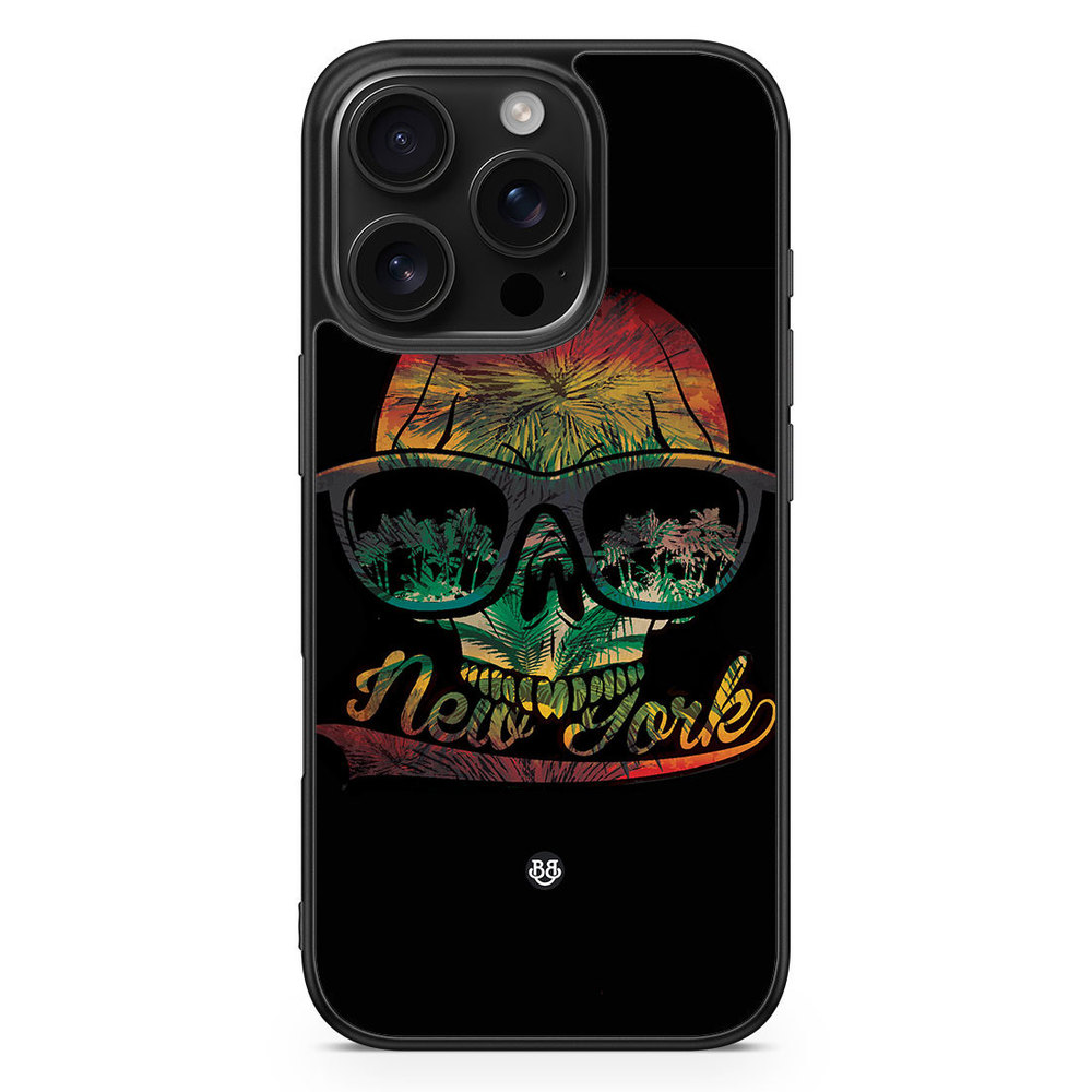 iPhone 16 Pro Case - New York Skull