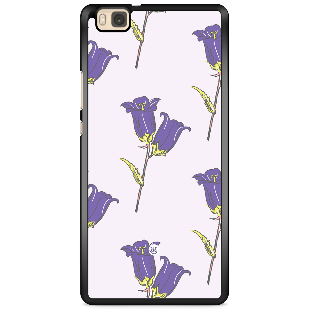 Huawei P8 Lite Case - Wild Purple Flowers