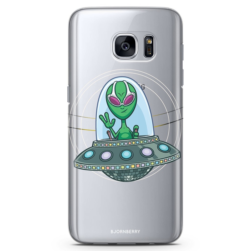 Samsung Galaxy S6 TPU Case - UFO Alien