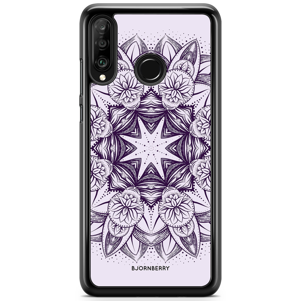 Huawei P30 Lite Case - Purple Mandala