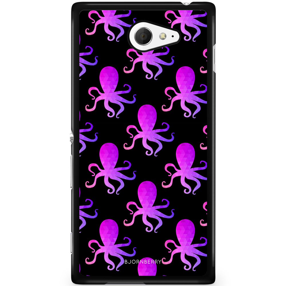 Sony Xperia M2 Aqua Case - Octopus Pattern