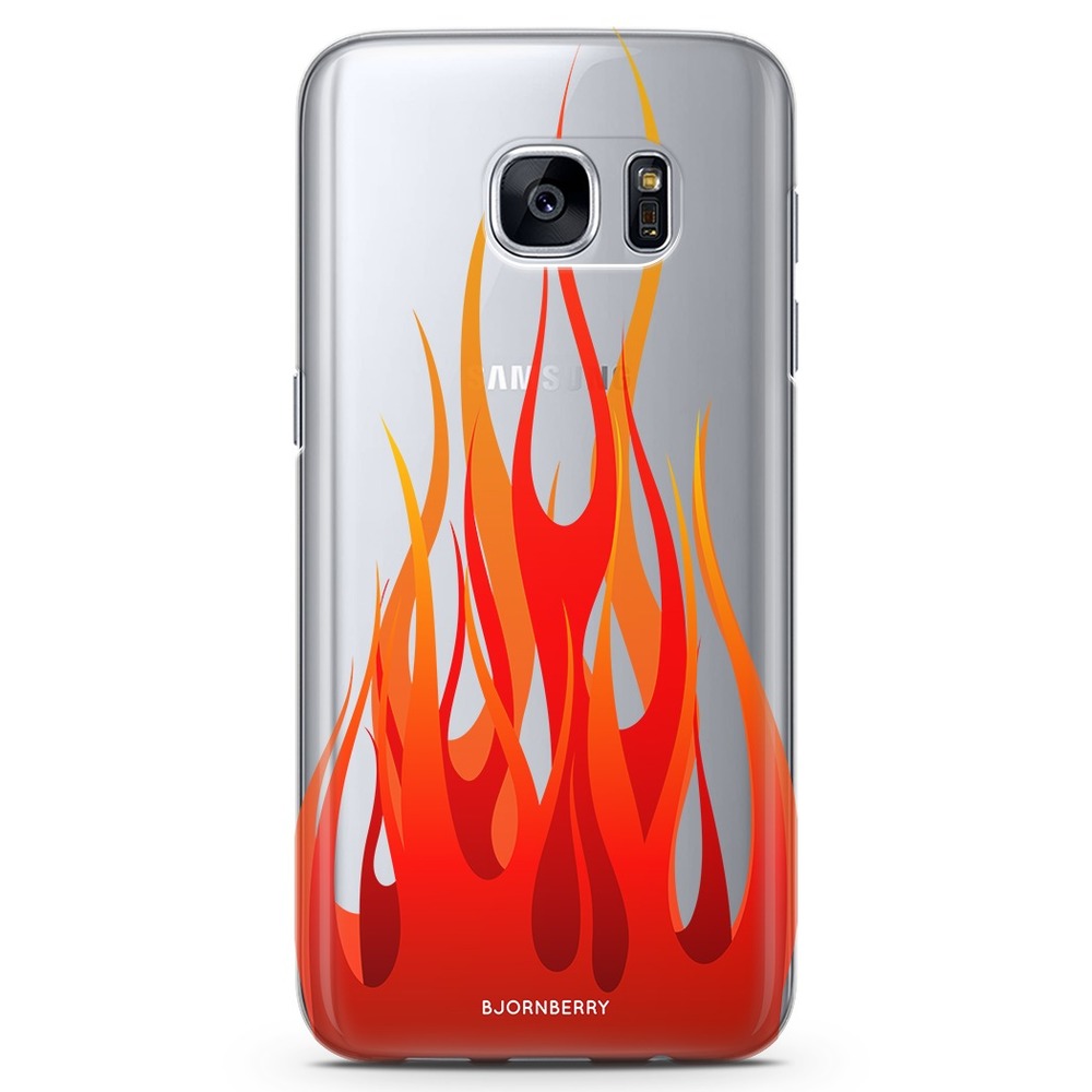 Samsung Galaxy S6 TPU Case - Flames