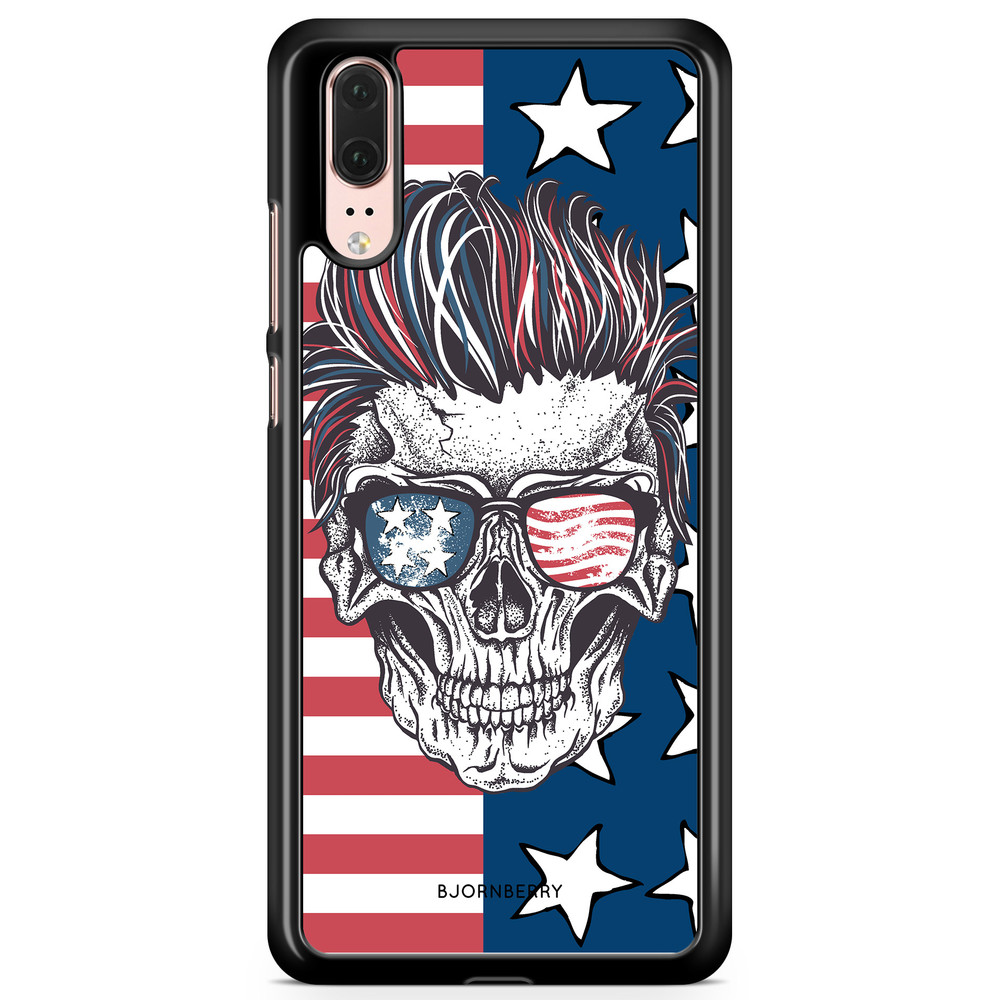 Huawei P20 Case - USA Skull