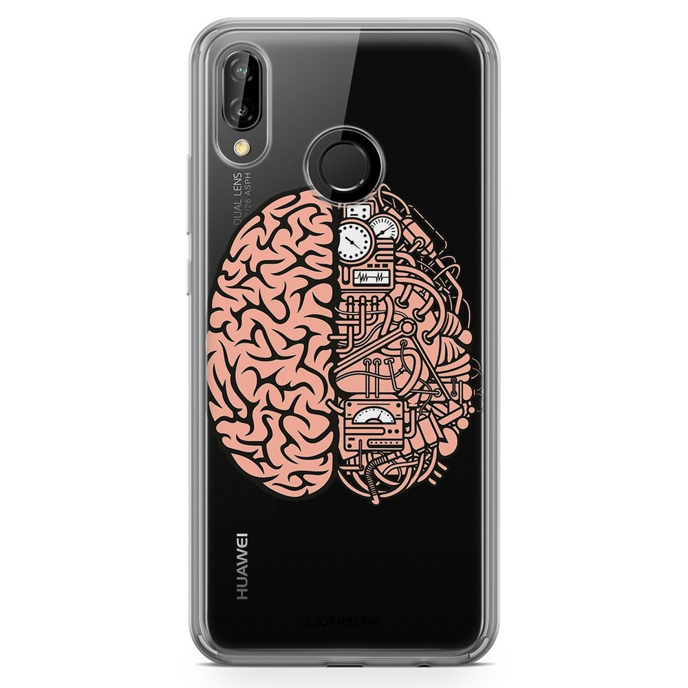 Huawei P20 Lite Fashion Case - Robot Brain