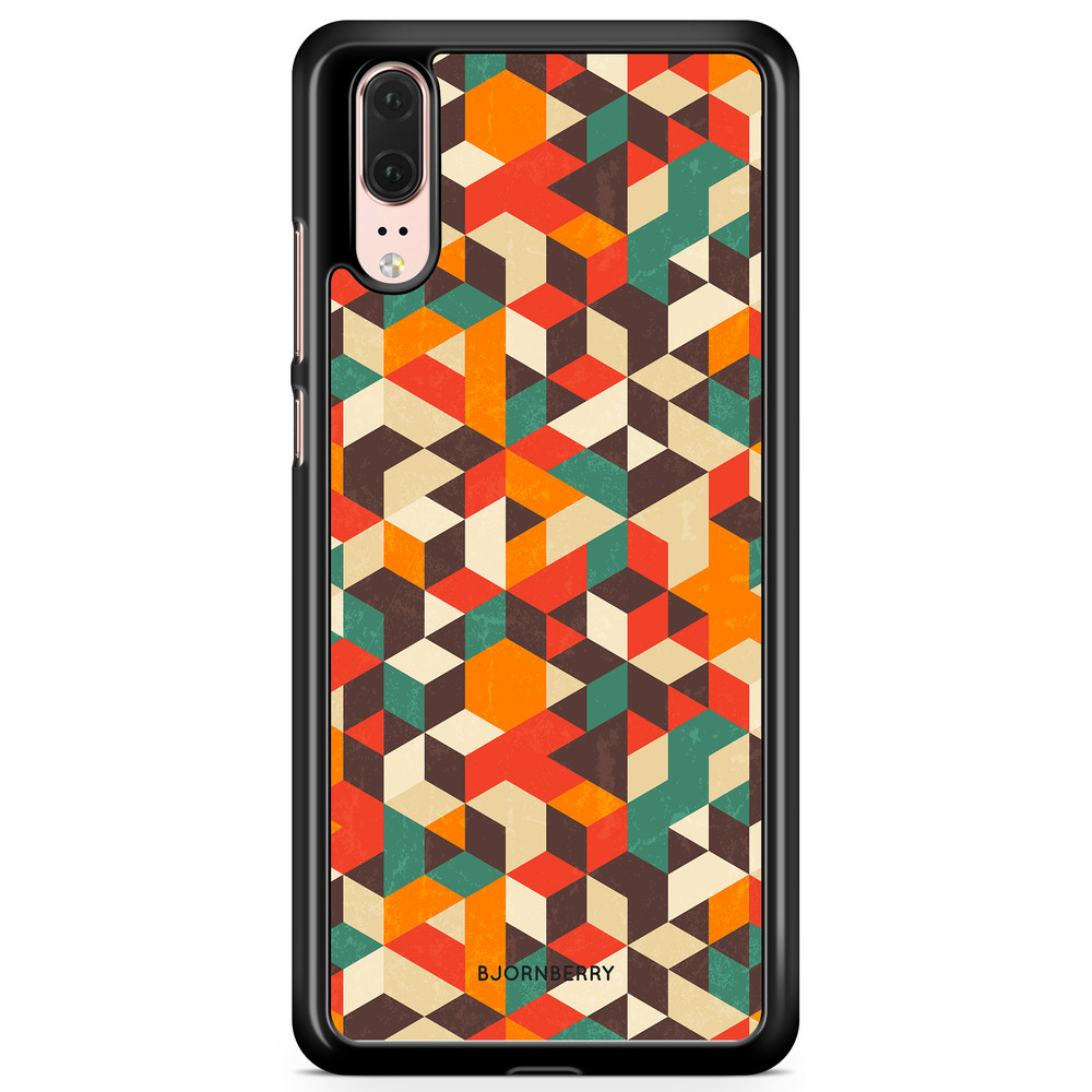 Huawei P20 Case - Retro Geometric