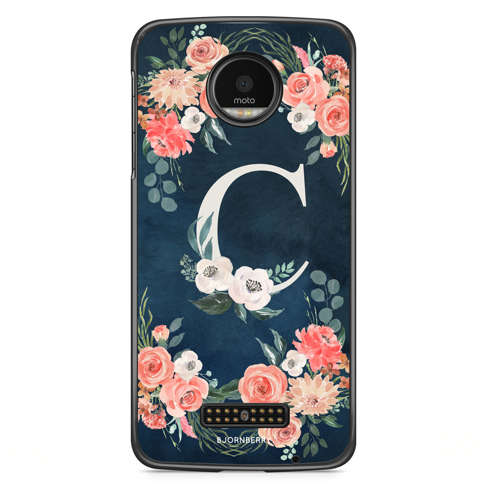 Moto Z2 Play Case - Monogram C