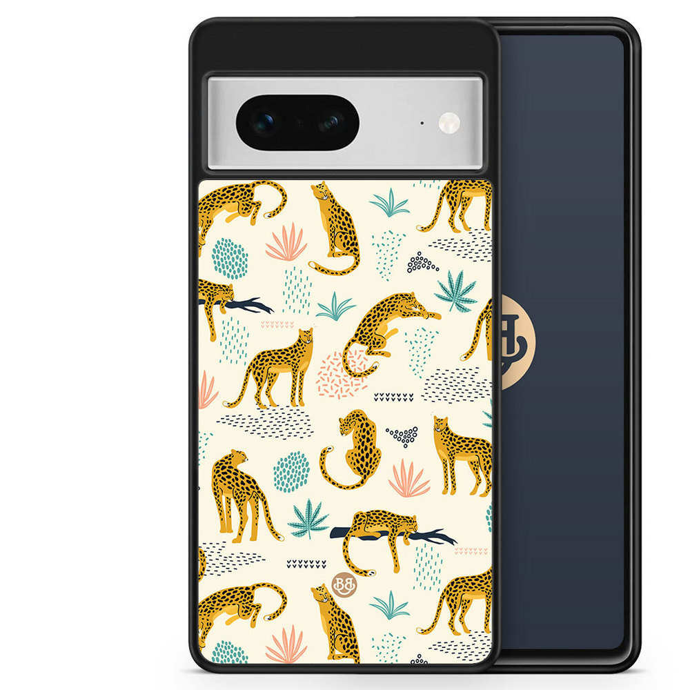 Google Pixel 7 Case - Tropic Leopards