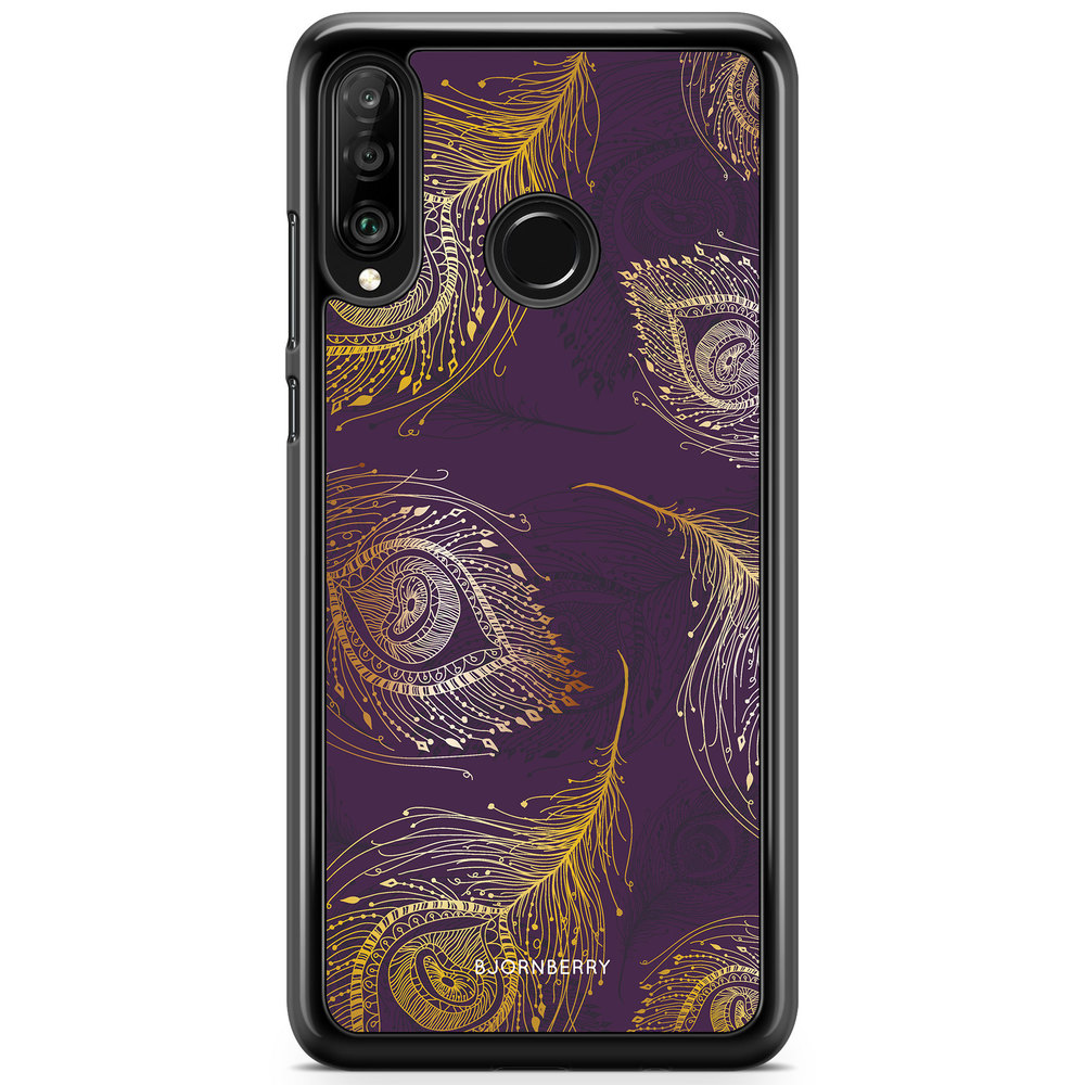 Huawei P30 Lite Case - Peacock Feathers