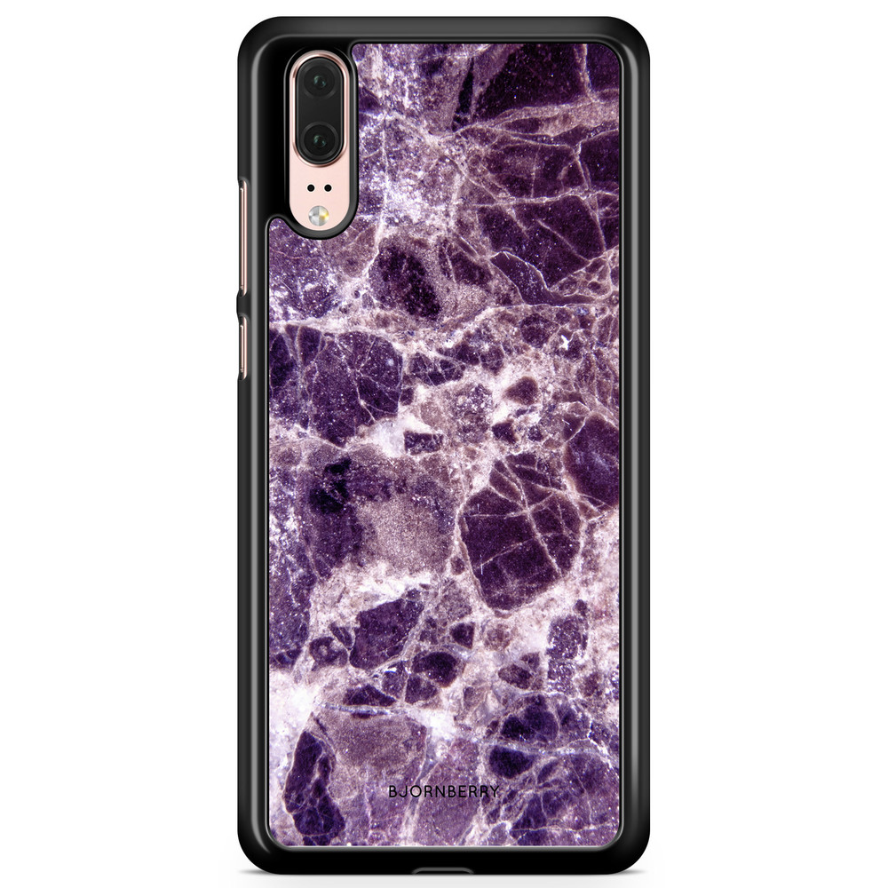 Huawei P20 Case - Purple Marble