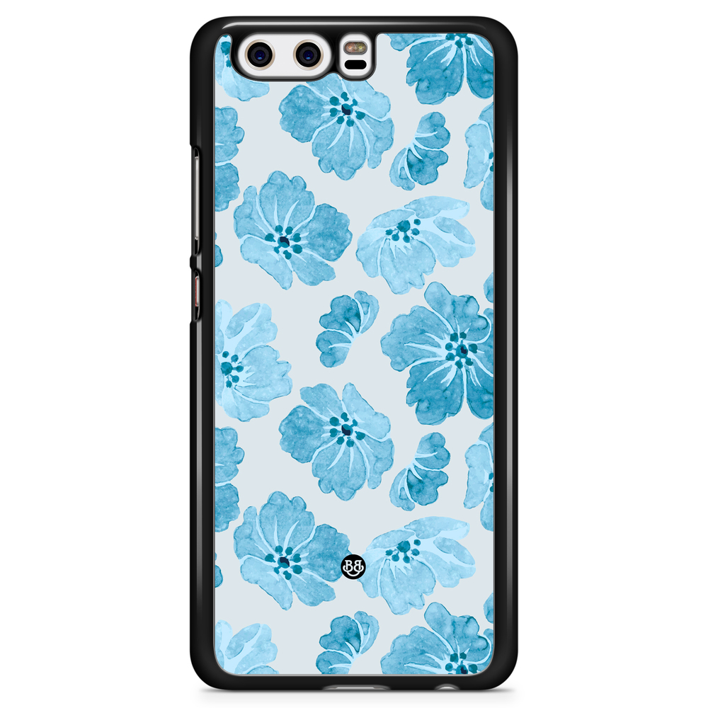 Huawei P10 Case - WILD BLOOM - Blue Petals