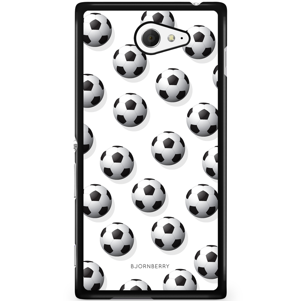 Sony Xperia M2 Aqua Skal - Fotbolls Mönster