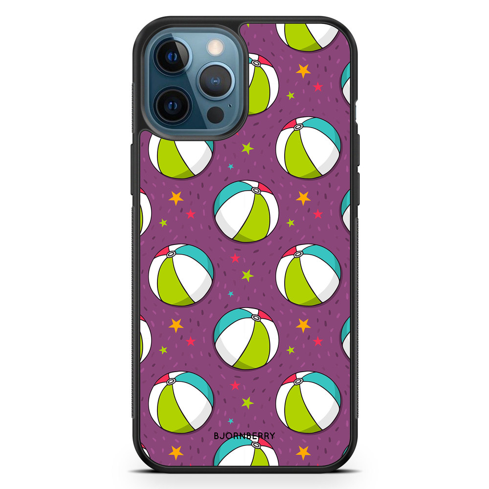iPhone 12 Pro Case - Beach Ball Pattern