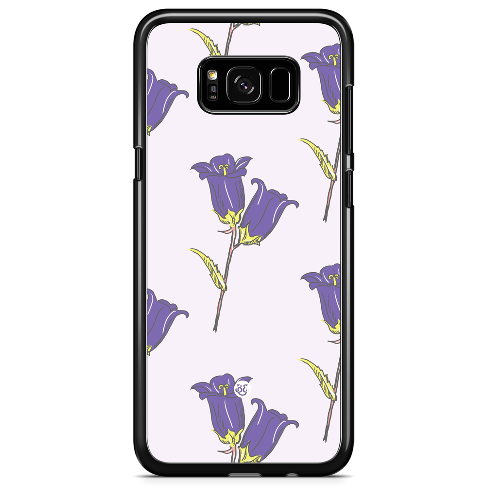 Samsung Galaxy S8 Plus Case - Wild Purple Flowers