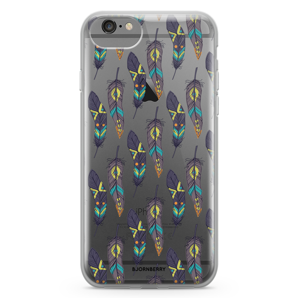 iPhone 6/6s Fashion Case - Ethnic Feathers
