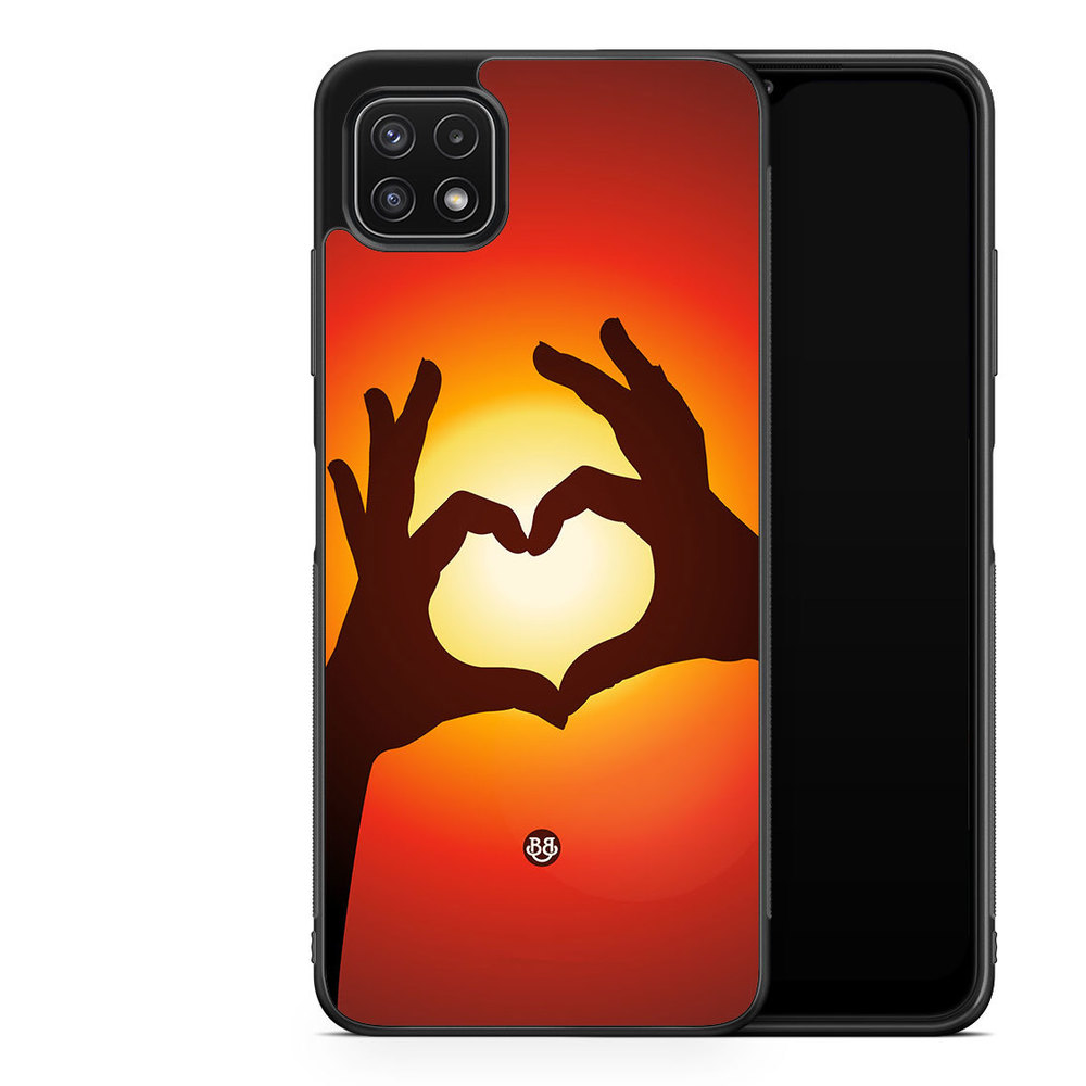Samsung Galaxy A22 5G Case - Hands Heart