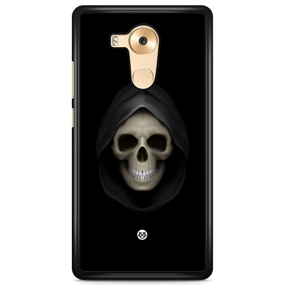 Huawei Mate 9 Pro Case - Svart Dödskalle