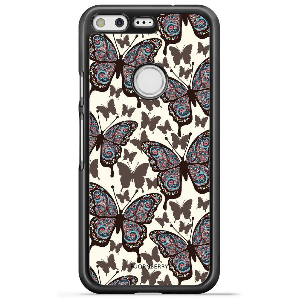 Google Pixel Case - Colorful Butterflies