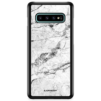 Samsung Galaxy S10 Skal - Vit Marmor