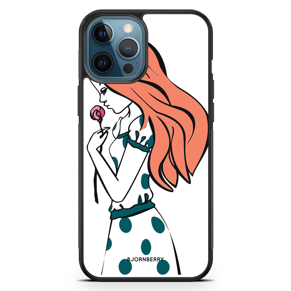 iPhone 12 Pro Case - Girl Rose