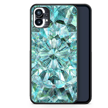 Nothing Phone (1) Case - Green Crystals