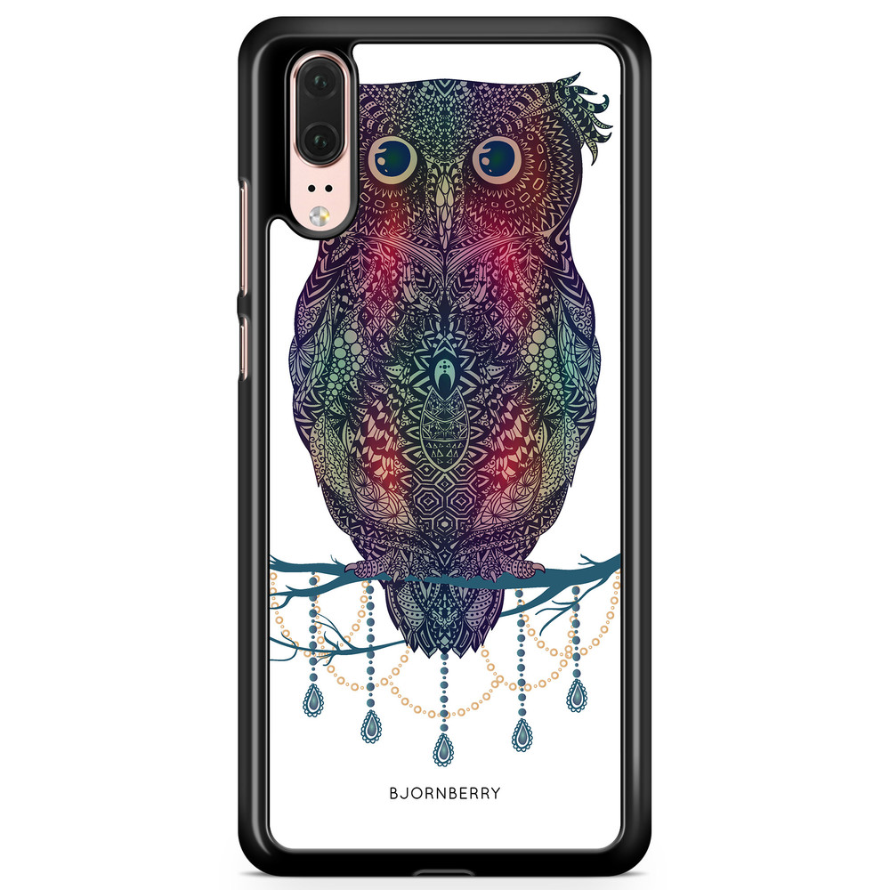 Huawei P20 Case - Mandala Owl