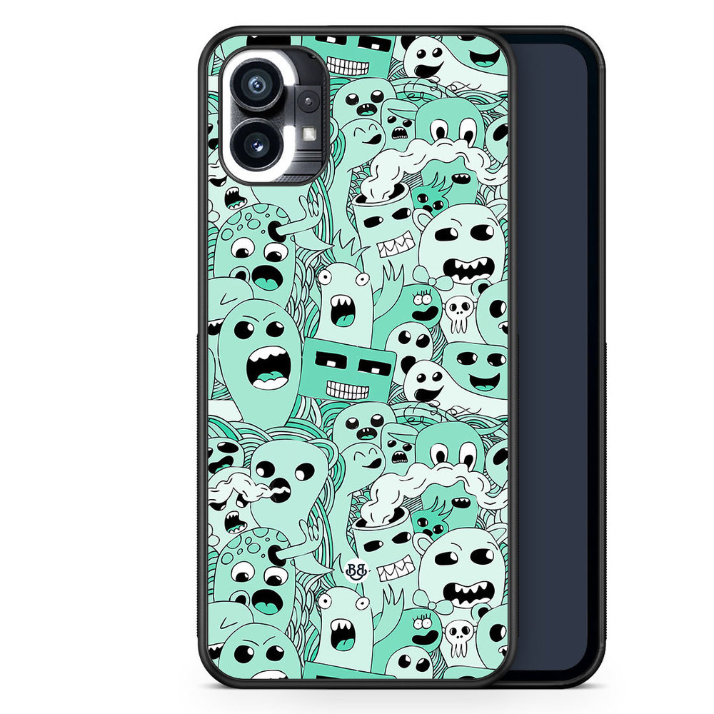Nothing Phone (1) Case - Spökmönster