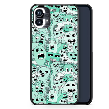 Nothing Phone (1) Case - Spökmönster