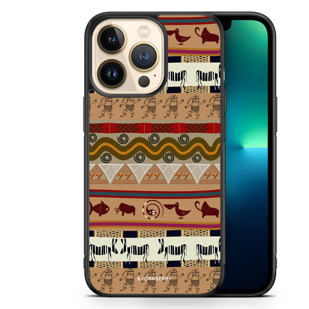 iPhone 13 Pro Case - Animal Aztec